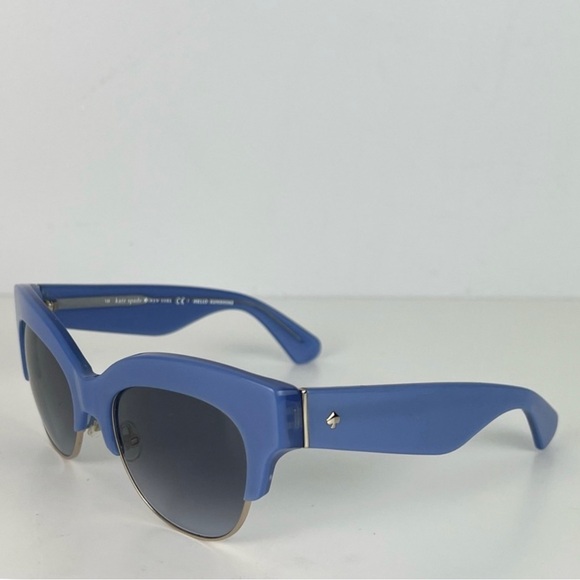 KATE SPADE BLUE CAT-EYE SUNGLASSES - Picture 2 of 14